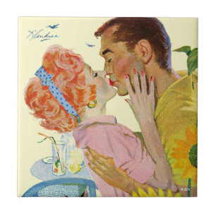 Carreau En Céramique 2 Amour-Frappés