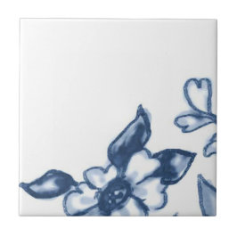 Carreau En Céramique A2 - Tuile murale de panier de Delft - A2