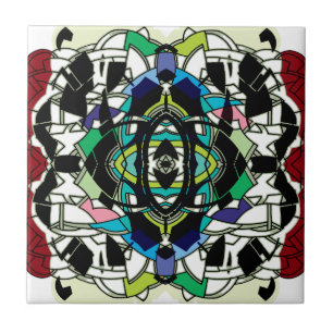 Carreau En Céramique à damiers