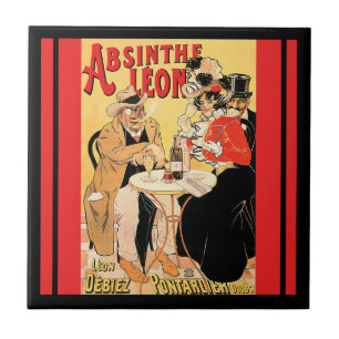 Carreau En Céramique Absinthe Leon