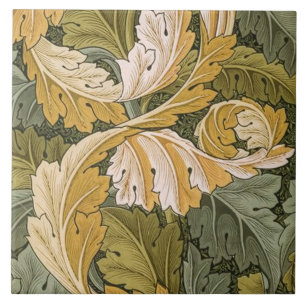 Carreau En Céramique Acanthe conçue par William Morris 1875