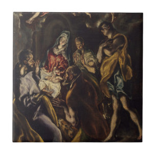 Carreau En Céramique Adoration des bergers