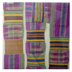 Carreau En Céramique Afrique, Ghana, Accra. Musée national, considér