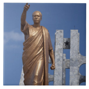Carreau En Céramique Afrique, Ghana, Accra. Nkrumah Mausoleum, final