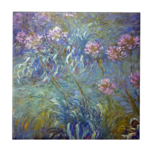 Carreau En Céramique Agapanthus de Claude Monet