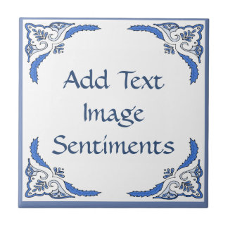 Carreau En Céramique Ajouter le texte Carrelage, Néerlandais Look, Pers