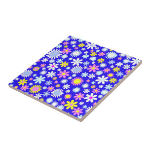 Carreau En Céramique Alimentation bleue