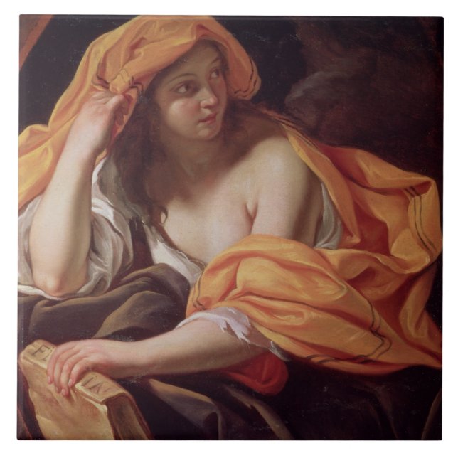 Carreau En Céramique Allégorie de philosophie (Devant)