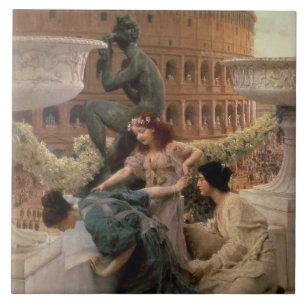 Carreau En Céramique Alma-Tadema le Colisé, 1896