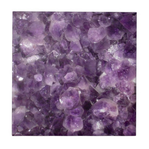 Carreau En Céramique Améthyste Geode