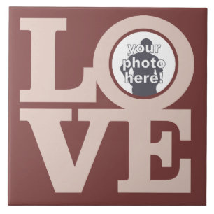 Carreau En Céramique AMOUR avec VOTRE PHOTO tuile céramique personnalis