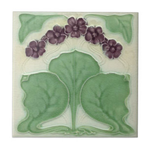Carreau En Céramique AN102 Art nouveau Reproduction Carrelage antique