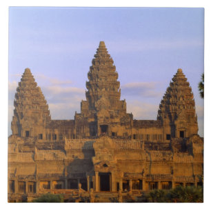 Carreau En Céramique Angkor Wat, Cambodge