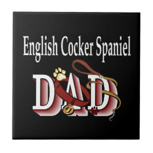 Carreau En Céramique Anglais Cocker Spaniel PAD