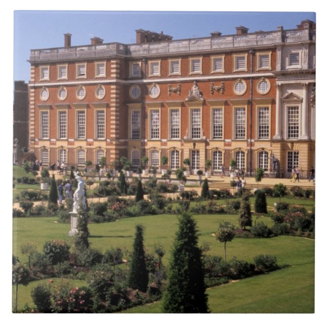 Carreau En Céramique Angleterre, Surrey, Hampton Court Palace. (Devant)