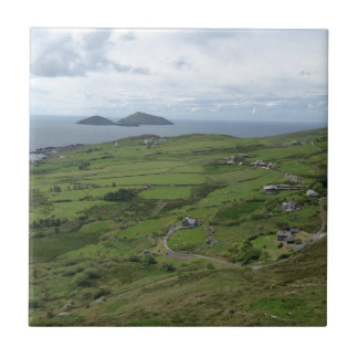 Carreau En Céramique Anneau de position d'océan irlandaise de Kerry