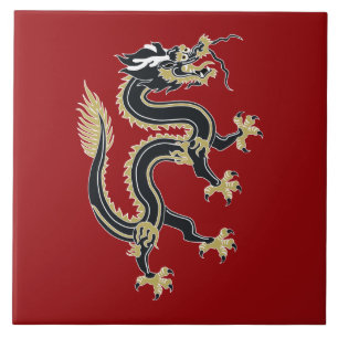 Carreau En Céramique Année du dragon