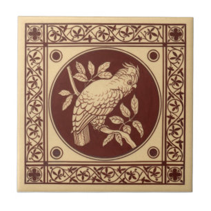 Carreau En Céramique Antiquité Transferware de la reproduction VT0009