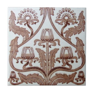 Carreau En Céramique Antiquité Transferware de la reproduction VT0029