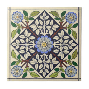 Carreau En Céramique Antiquité Transferware de la reproduction VT0054