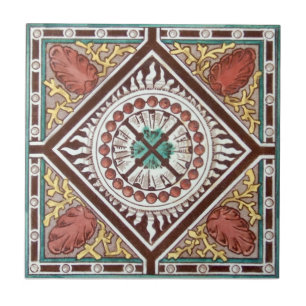 Carreau En Céramique Antiquité Transferware de la reproduction VT0057