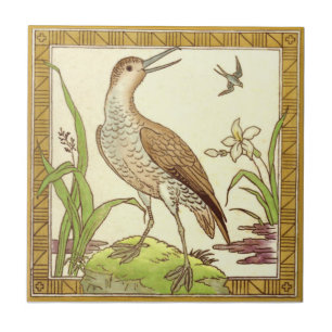 Carreau En Céramique Antiquité Transferware de la reproduction VT0069