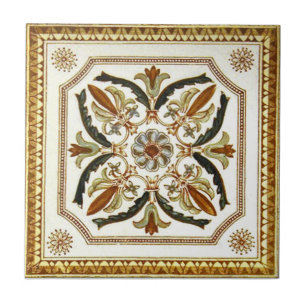 Carreau En Céramique Antiquité Transferware de la reproduction VT0071