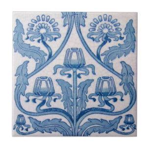 Carreau En Céramique Antiquité Transferware de la reproduction VT0087