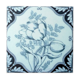 Carreau En Céramique Antiquité Transferware de la reproduction VT0101
