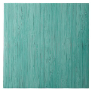 Carreau En Céramique Aquamarine Bamboo apparence de grain de bois