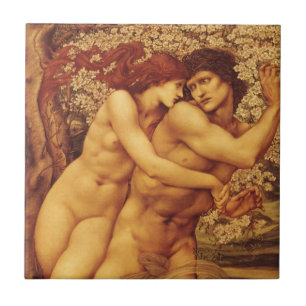 Carreau En Céramique Arbre du pardon, Sir Edward Coley Burne-Jones