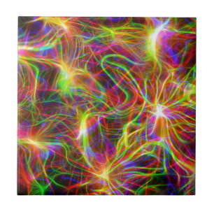 Carreau En Céramique Arc-en-ciel électrique