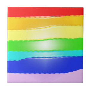 Carreau En Céramique Arc-en-ciel v2