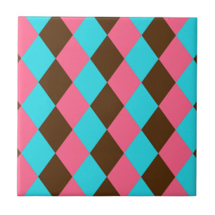 Carreau En Céramique Arlequin, Carrelage en céramique Pastel au chocola