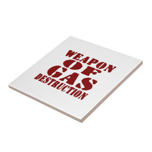Carreau En Céramique Arme De Destruction Du Gaz