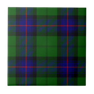 Carreau En Céramique Armstrong tartan bleu et vert plaid