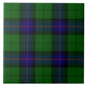 Carreau En Céramique Armstrong tartan bleu et vert plaid