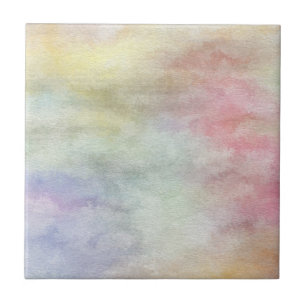 Carreau En Céramique arrière - plan abstrait d'aquarelle d'art sur le