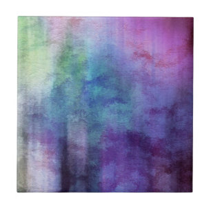 Carreau En Céramique arrière - plan abstrait d'aquarelle d'art sur le