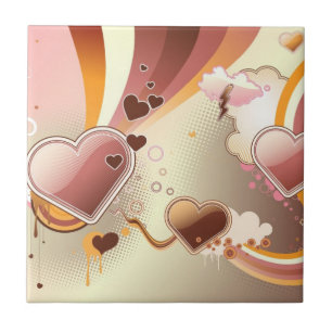 Carreau En Céramique Arrière - plan dénommé de conception