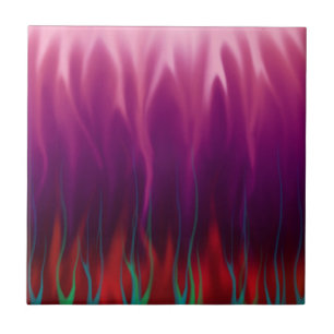 Carreau En Céramique Art Abstrait - Flammes