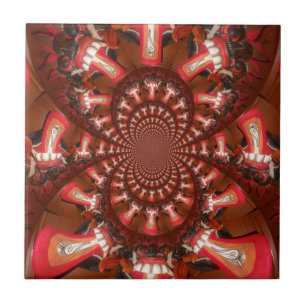 Carreau En Céramique Art de langue kaléidoscope Impression/graphique