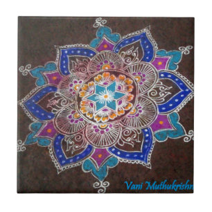 Carreau En Céramique Art indou