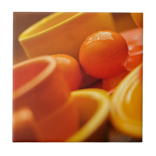 Carreau En Céramique Articles oranges de tuile de la fiesta 4x4