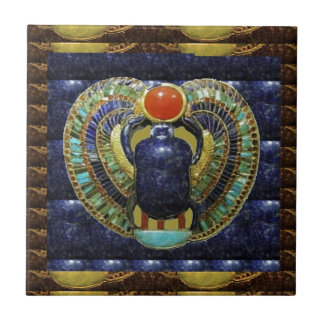 Carreau En Céramique Arts VINTAGES de temple des PYRAMIDES de l'Egypte