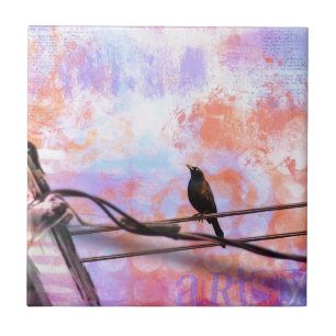 Carreau En Céramique Artsy Grackle