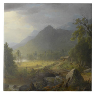 Carreau En Céramique Asher Brown Durand - Première récolte