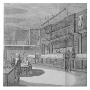 Carreau En Céramique Ateliers de gobelin, de la "encyclopédie" par Den