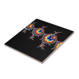 Carreau En Céramique Attaque Ufo - Art Fractal