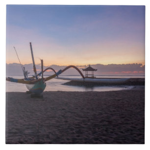Carreau En Céramique Aube, Sanur, Bali, Indonésie